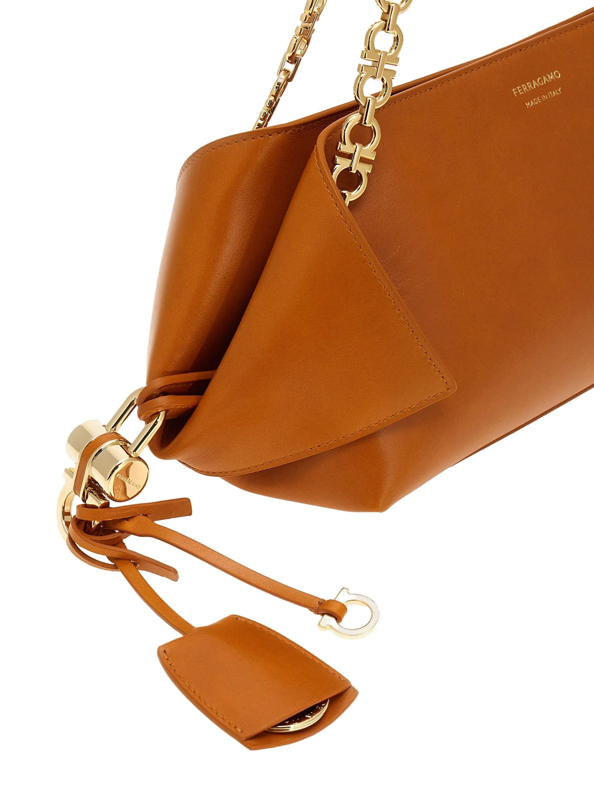 Ferragamo Small Folded Chain-strap Shoulder Bag - 5
