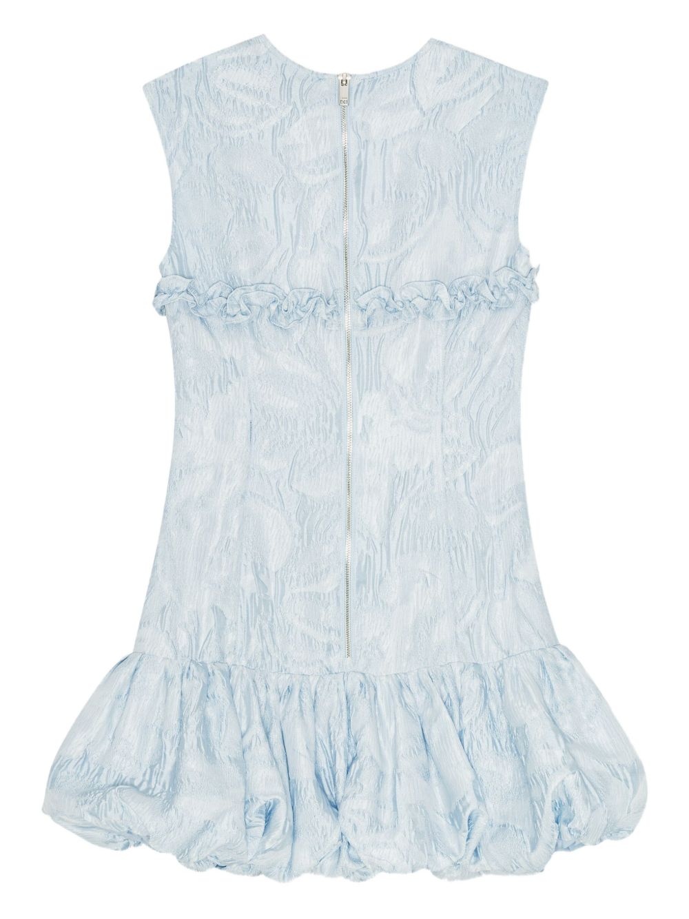 cloqué corset mini dress - 6