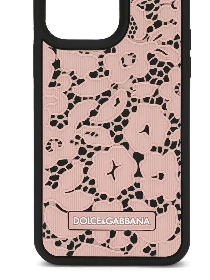 floral logo-patch iPhone Pro Max case - 3
