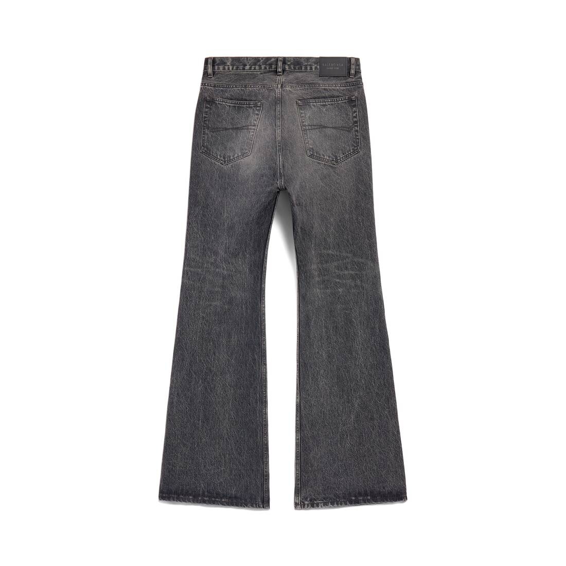 Men's Flared Pants in Black - 6