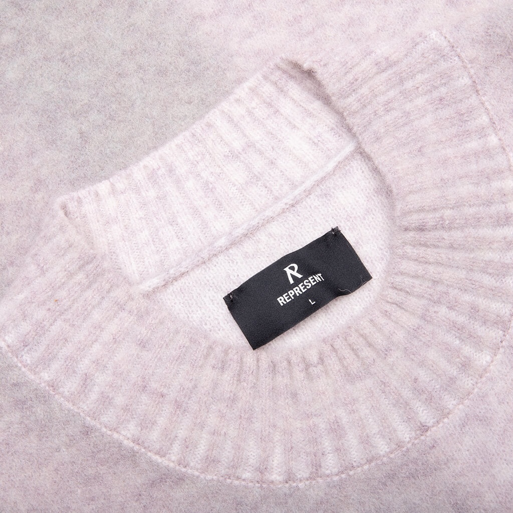 SPRAYED HORIZONS SWEATER - WASHED TAUPE - 3