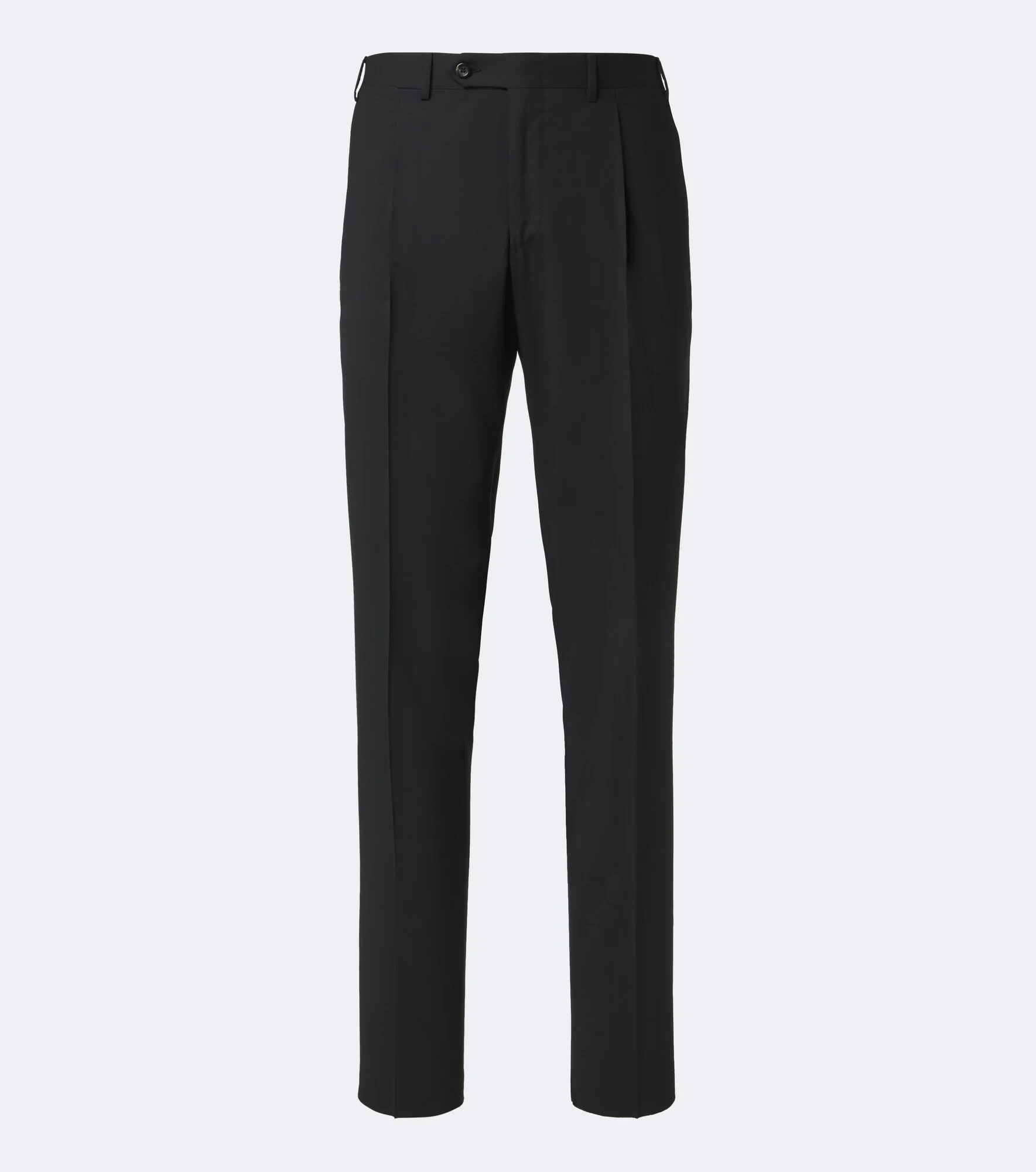 Wool-blend straight pants - 1
