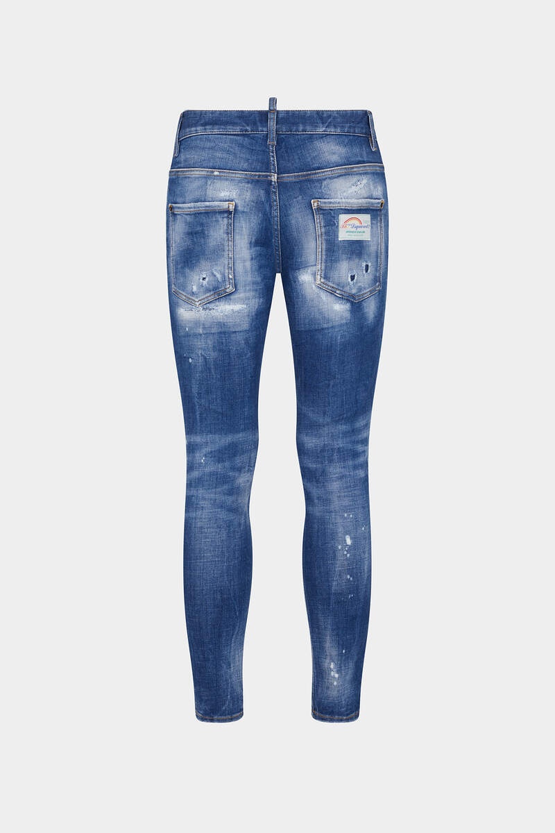 MEDIUM MENDED RIPS WASH SUPER TWINKY JEANS - 2