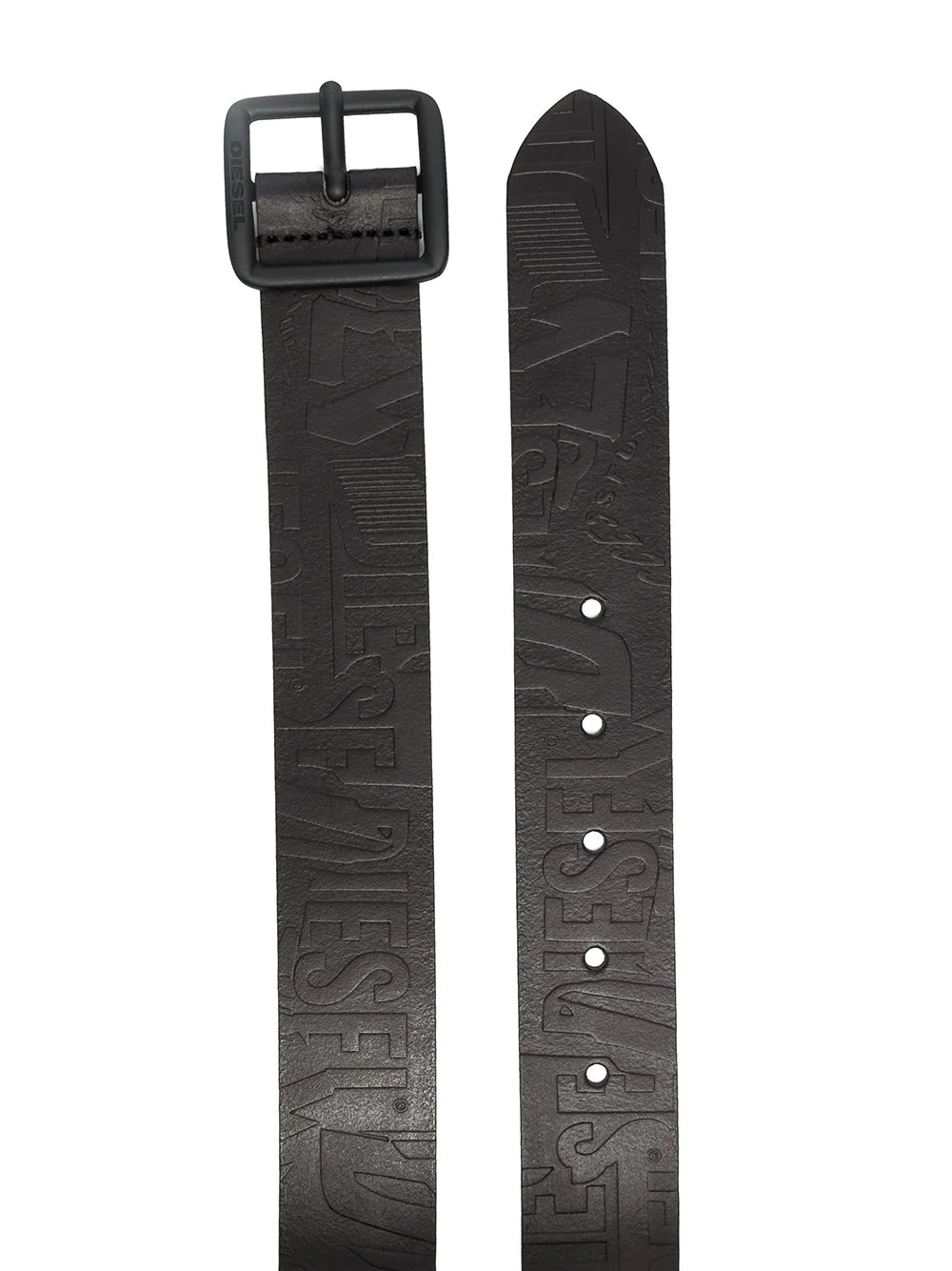 embossed-logo belt - 2