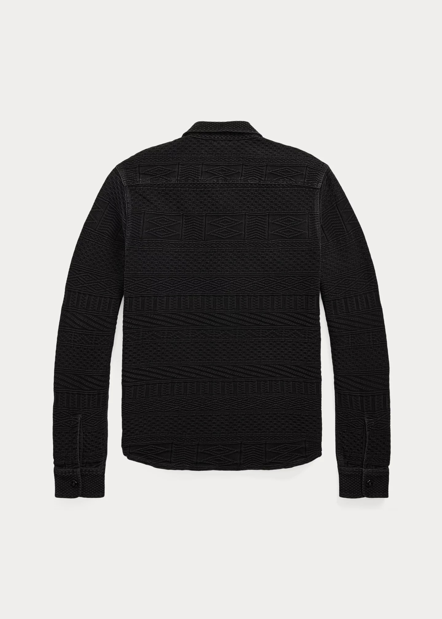Indigo Jacquard Workshirt - 2