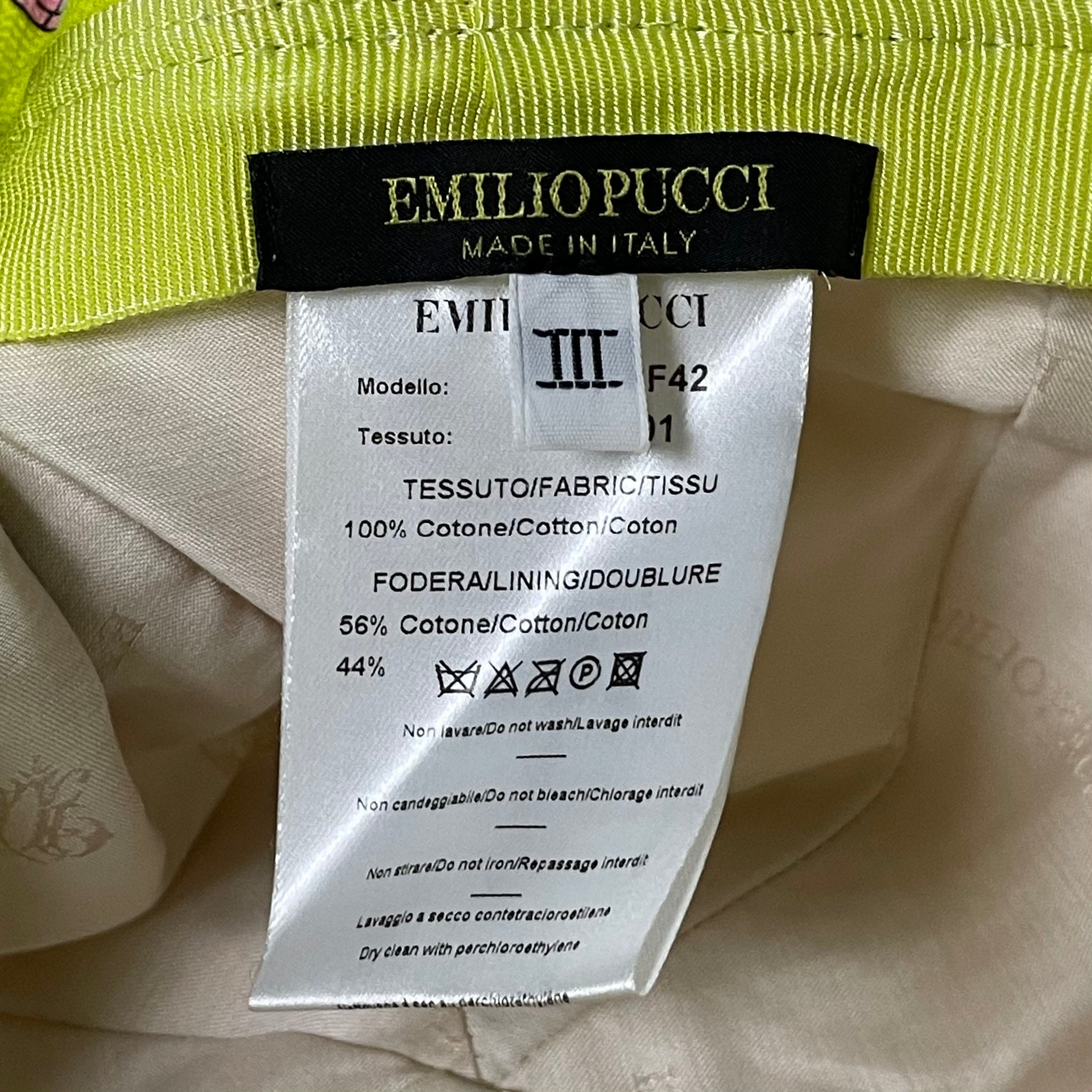 EMILIO PUCCI Floral Bucket Hat - 4