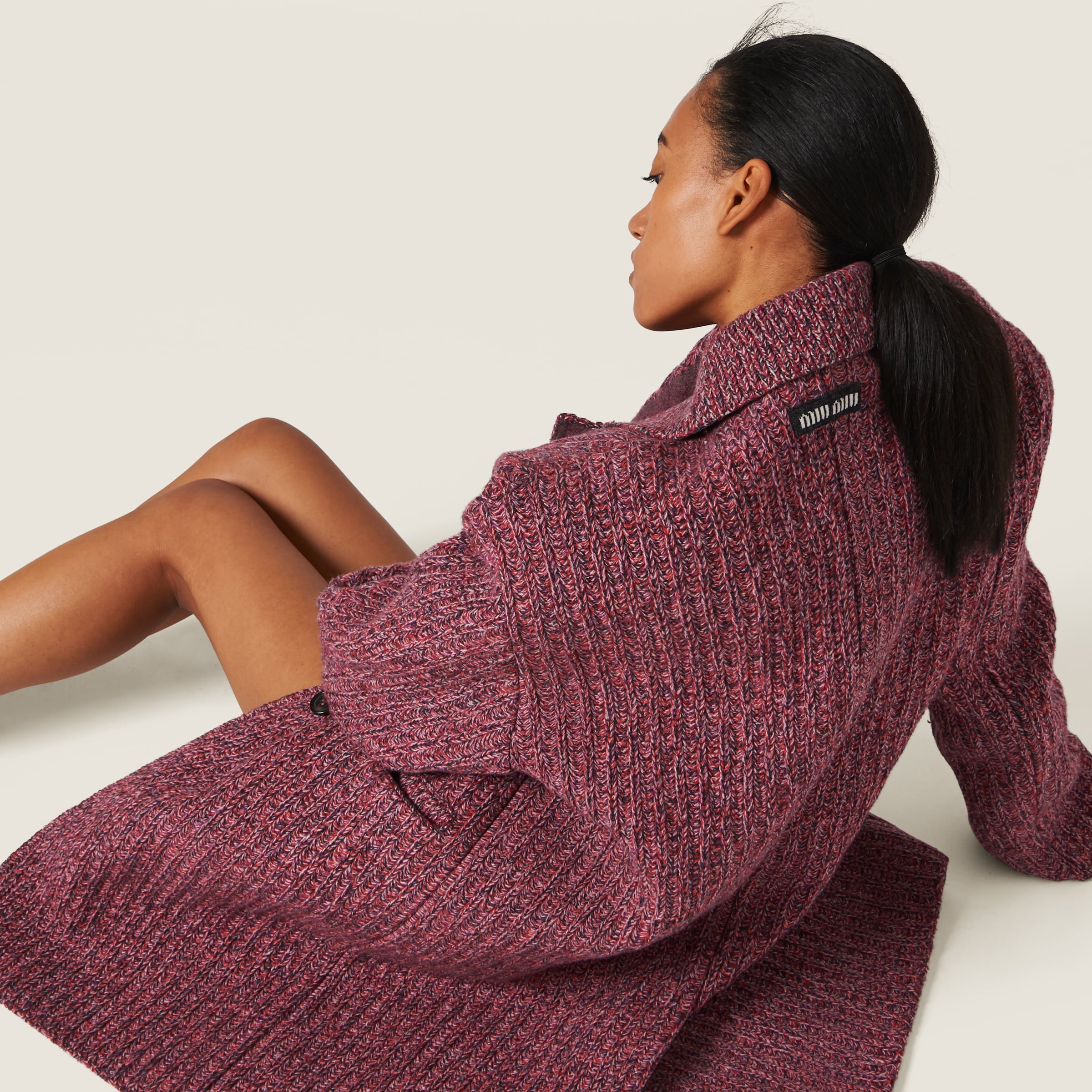 Wool and cotton coat - 5