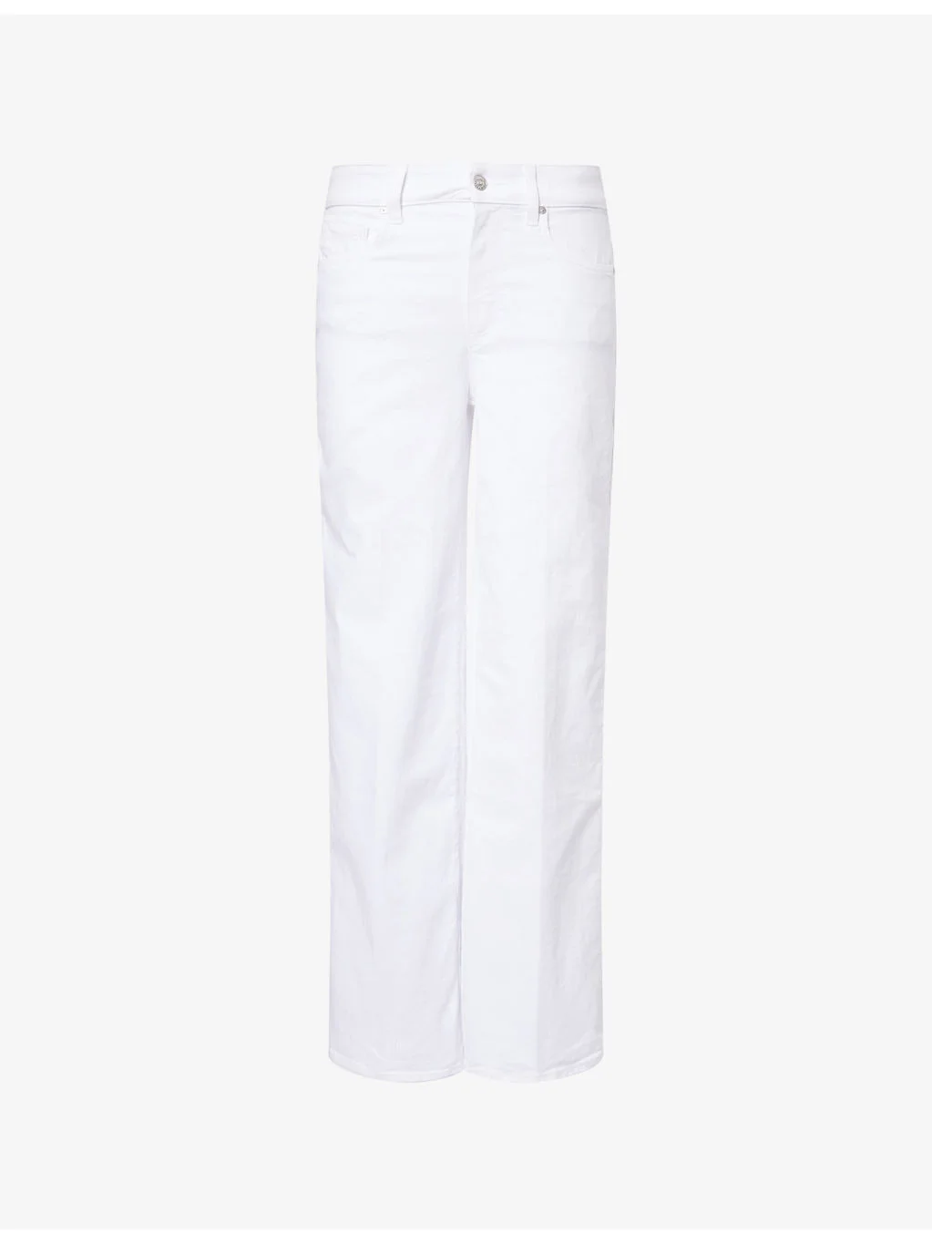 Sasha High-Rise Wide-Leg Denim Jeans - 1