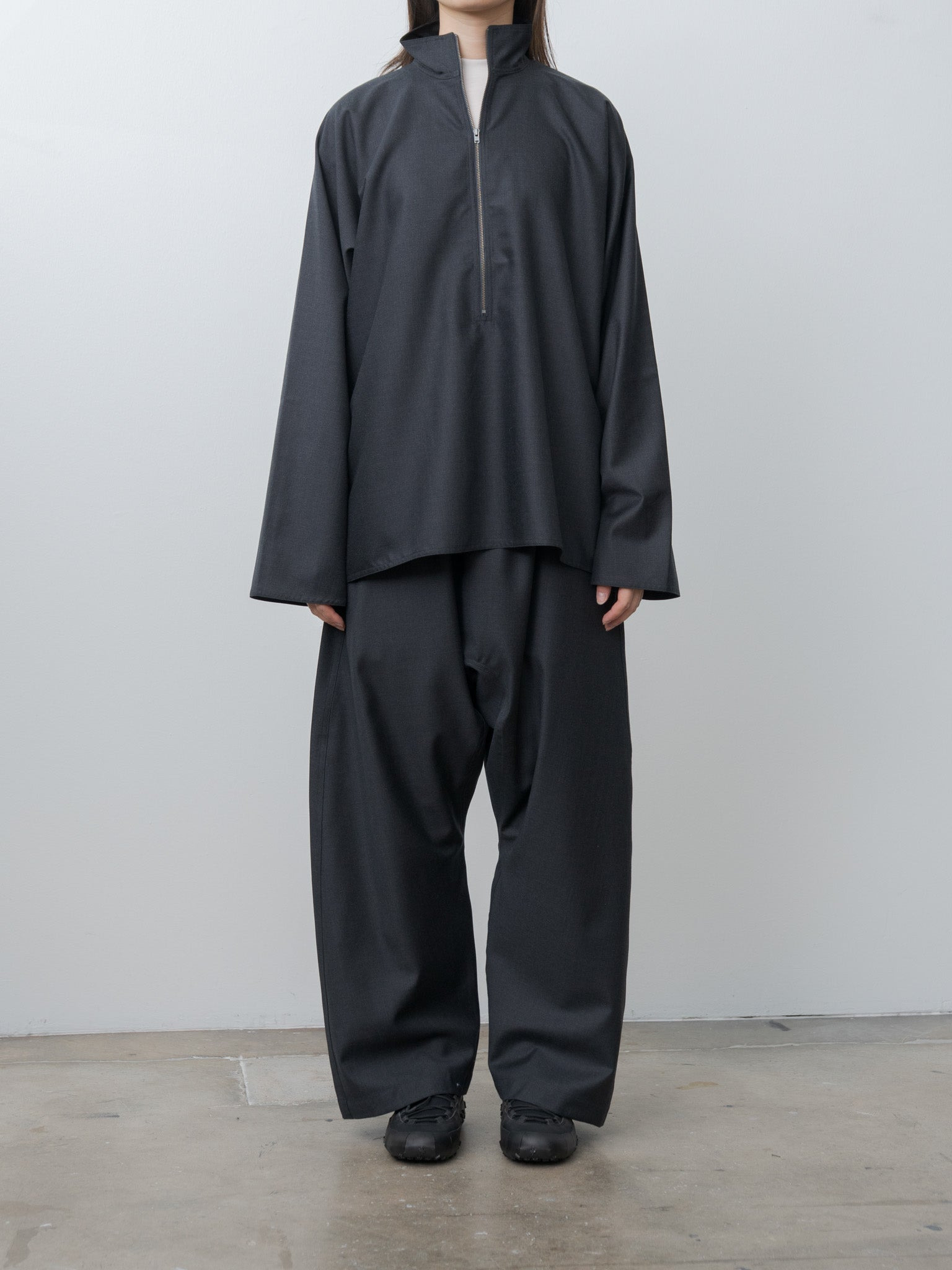 Carracci Pullover - Charcoal Melange - 3