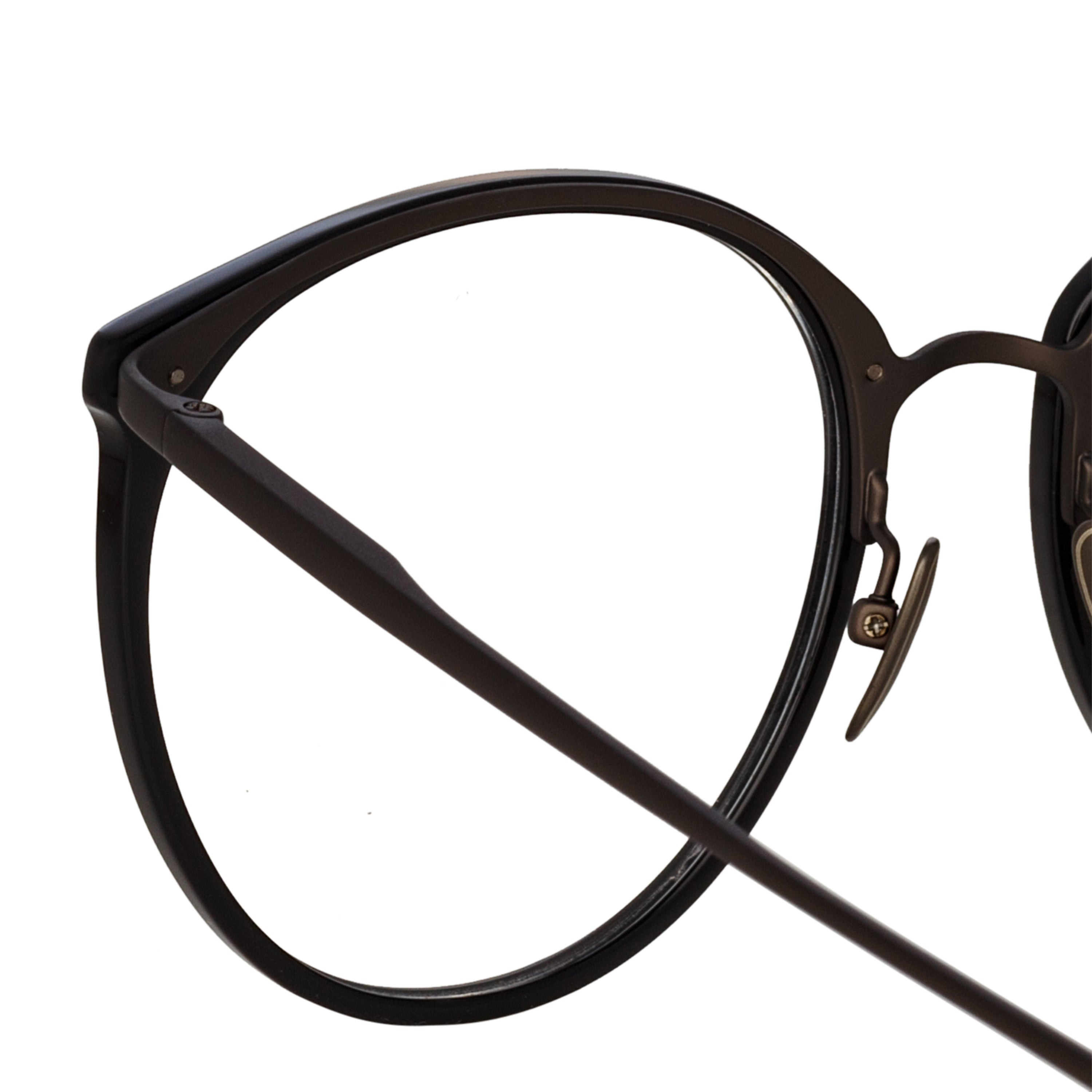 KINGS OVAL OPTICAL FRAME IN MATT BLACK - 5
