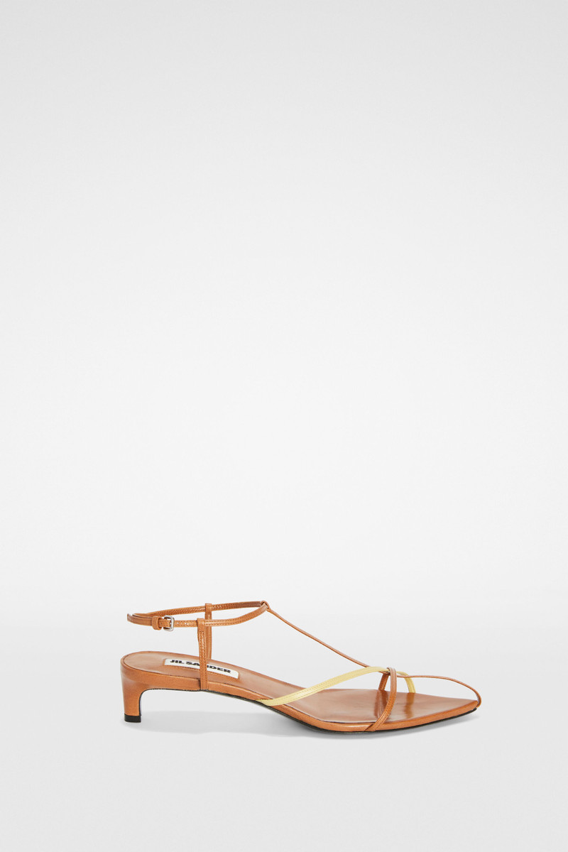 Cage Low-Heel Sandal - 1