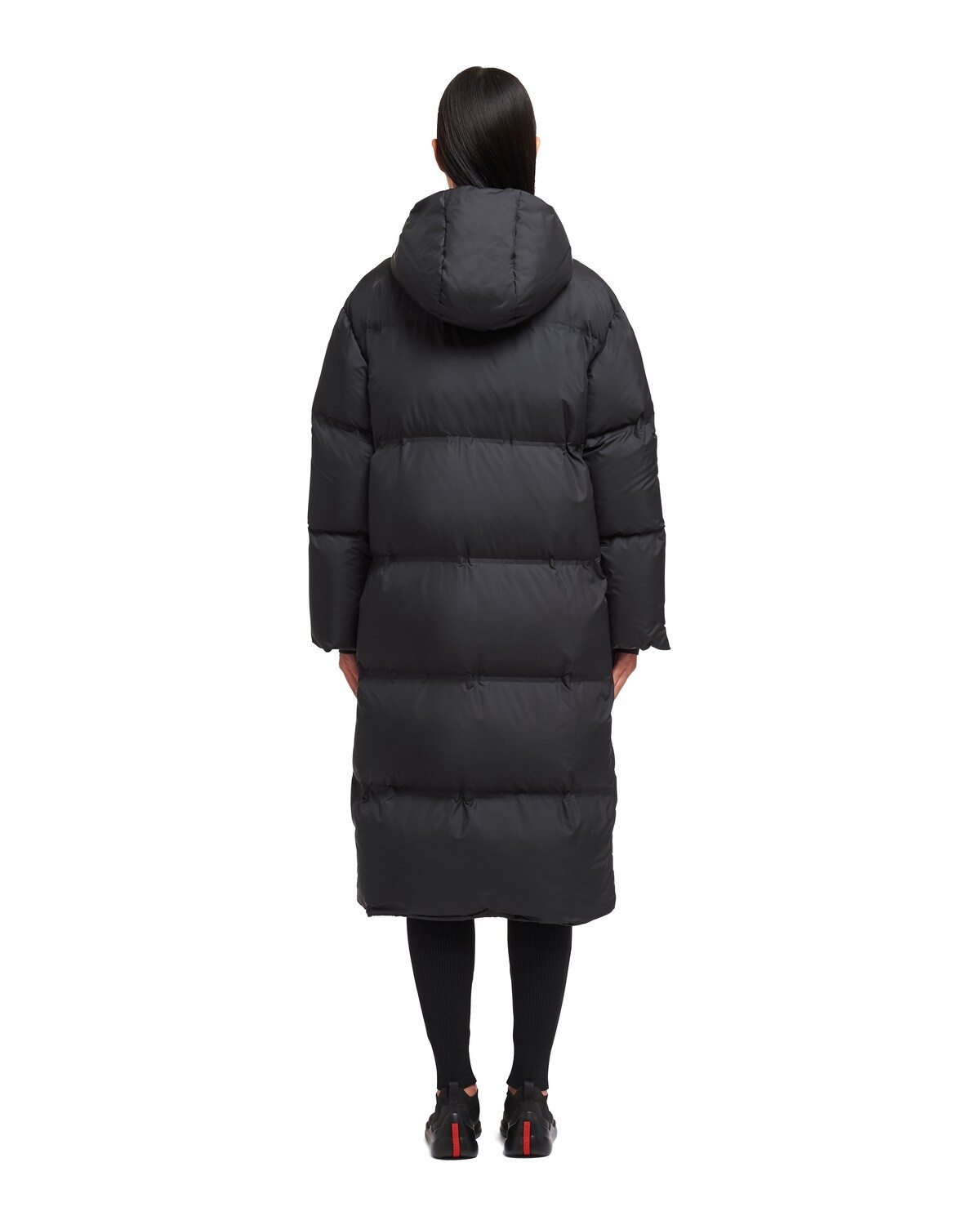 Light Polyester hooded puffer coat - 4