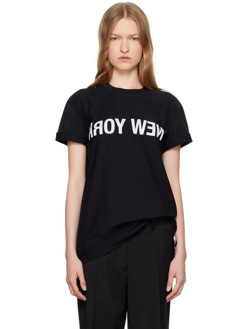 Black New York Seatbelt T-shirt - 1