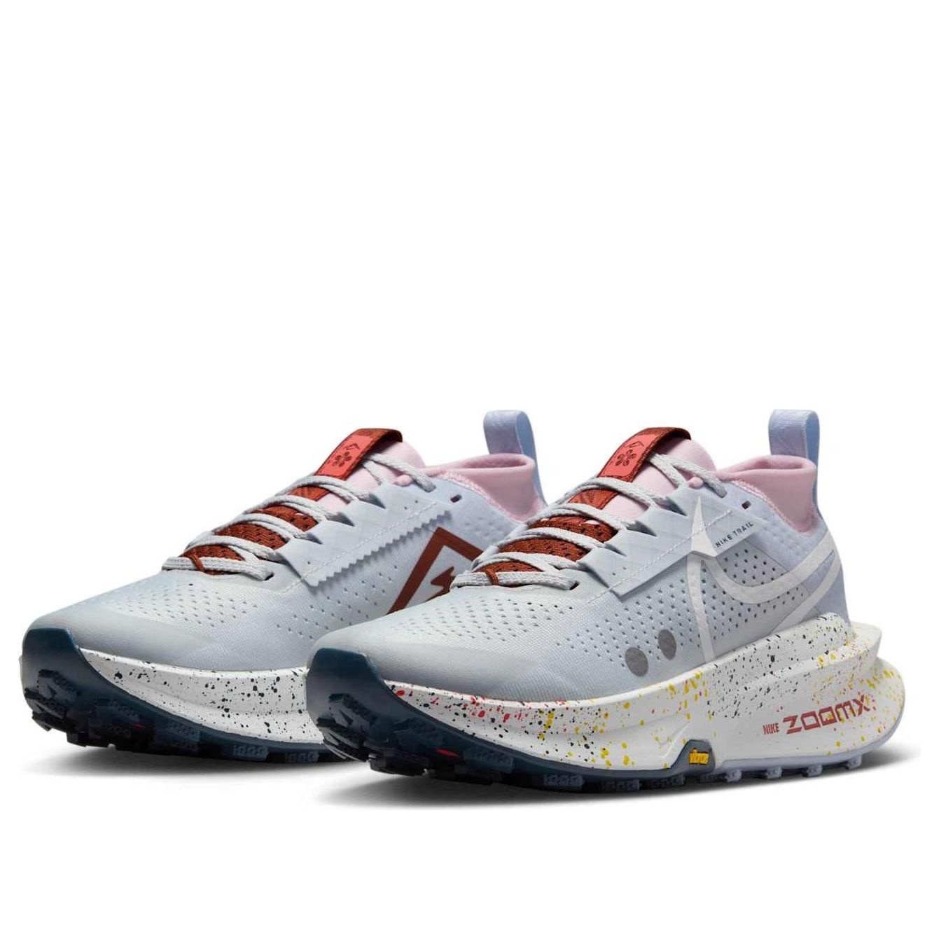 (WMNS) Nike ZoomX Zegama Trail 2 'Pure Platinum Football Grey Pink Foam' FD5191-006 - 3