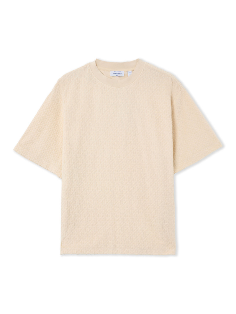 Towel Terry All Over Logo T-Shirt 1