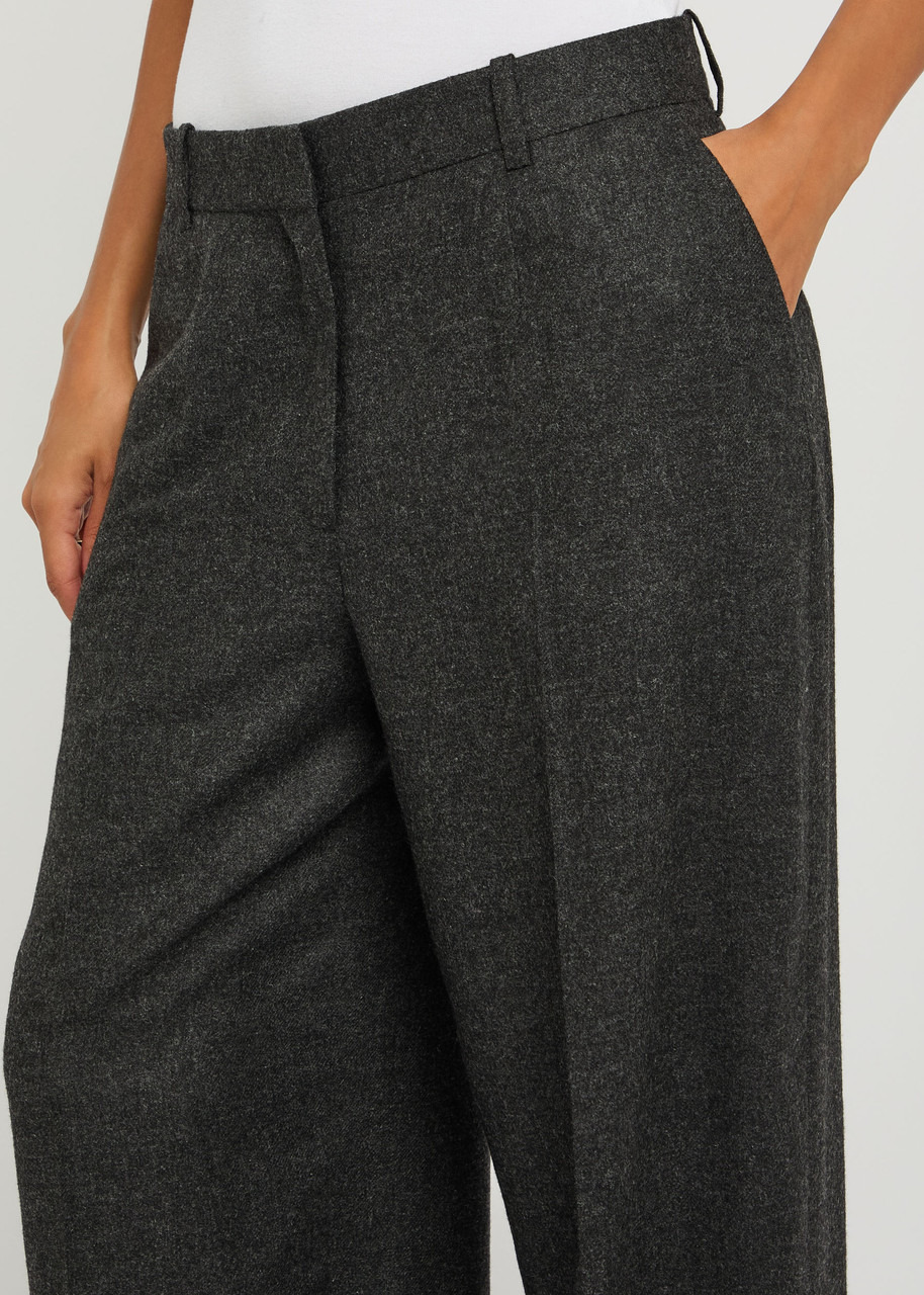 Toteme Wide-leg Flannel Trousers - 5