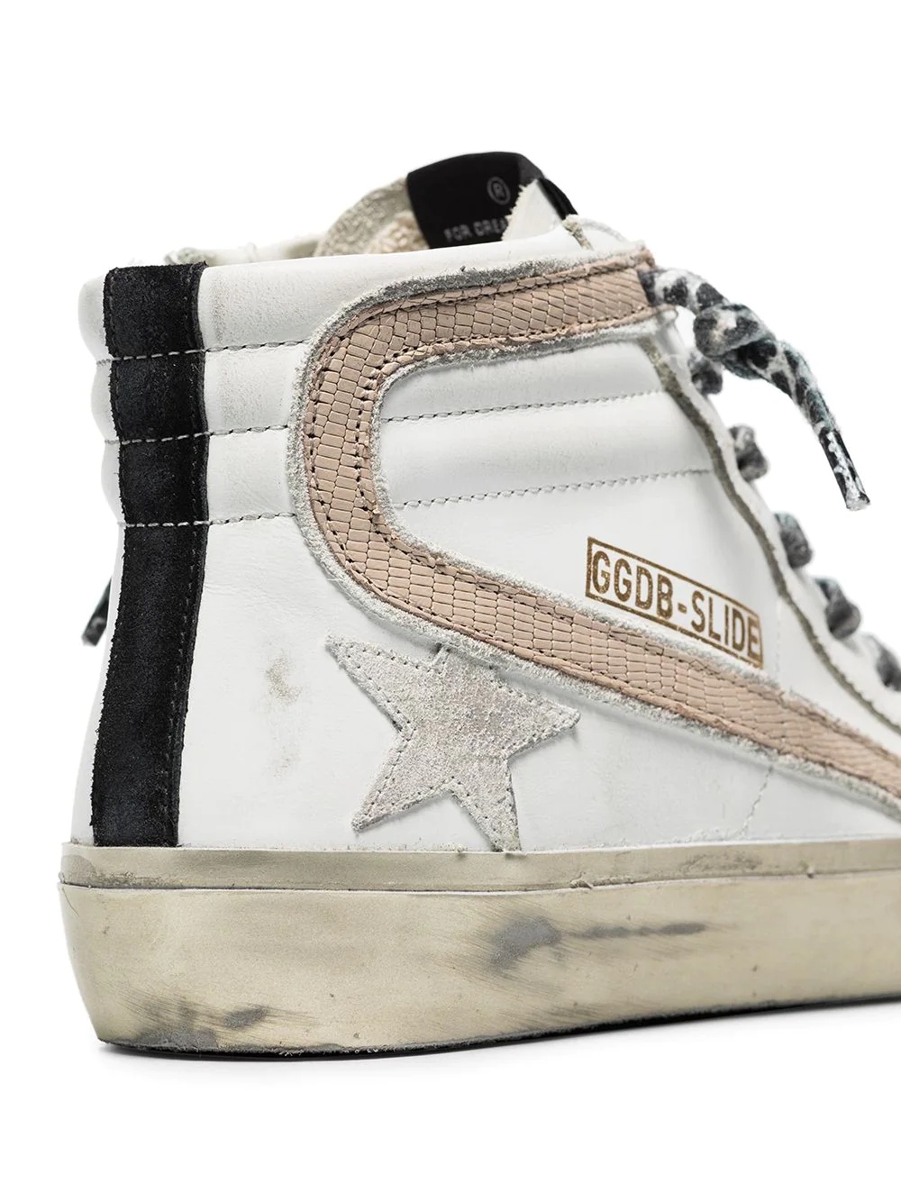Slide high-top sneakers - 4