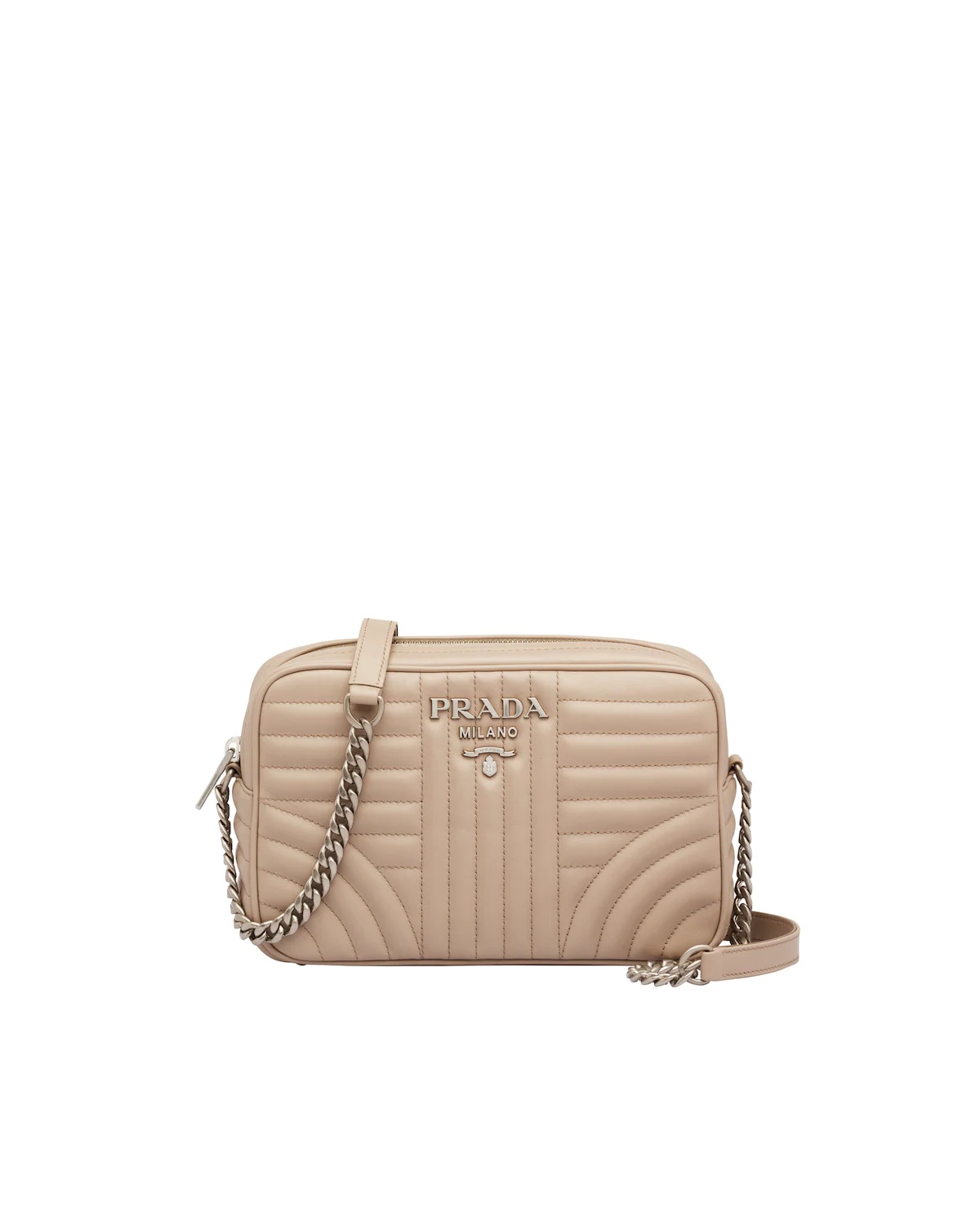 Leather Prada Diagramme Bag - 1