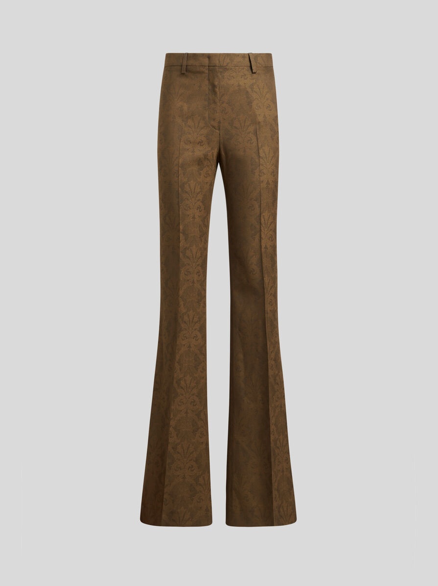 JACQUARD TROUSERS - 1