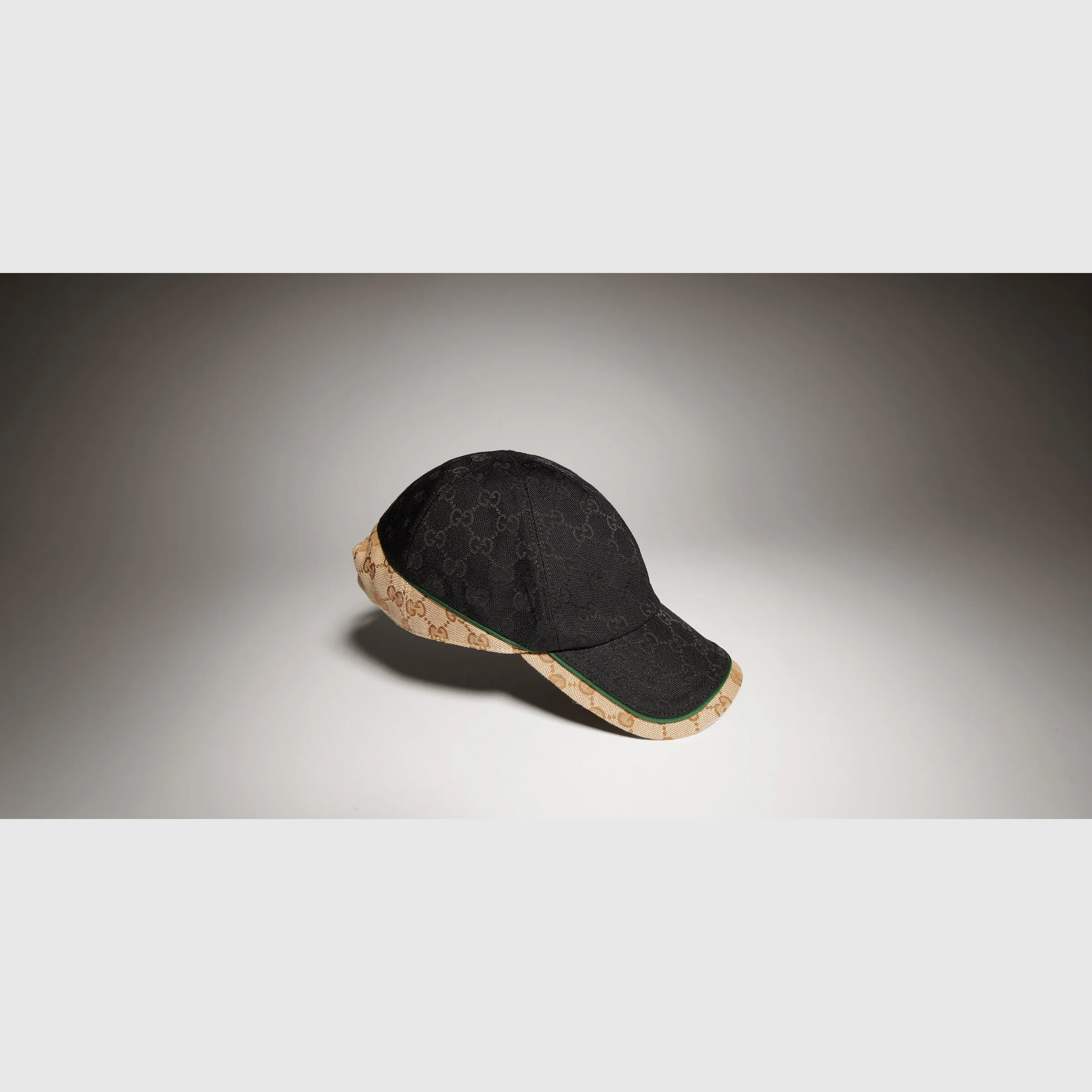 GG cotton canvas baseball hat - 1