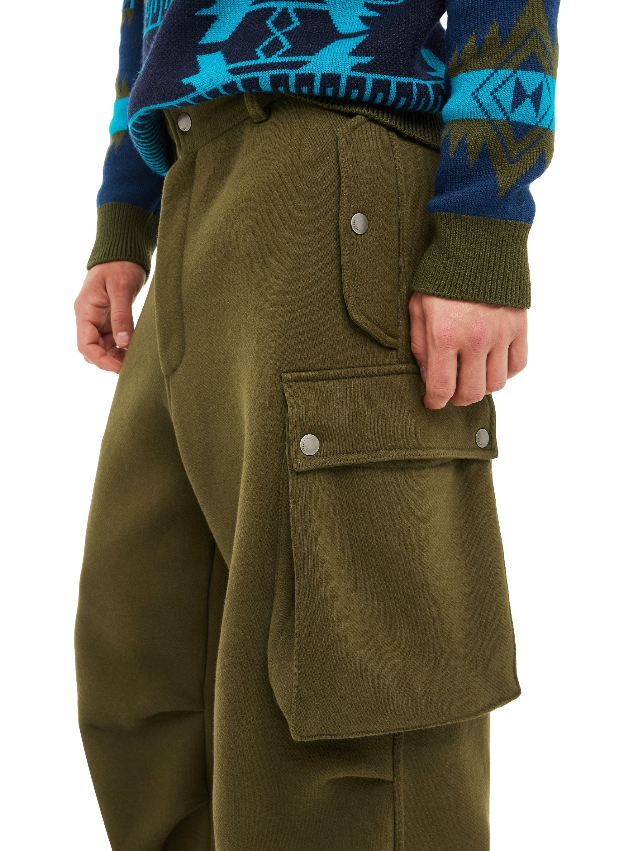Fleece Cargo Pants - 7