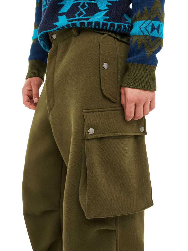 Fleece Cargo Pants 7