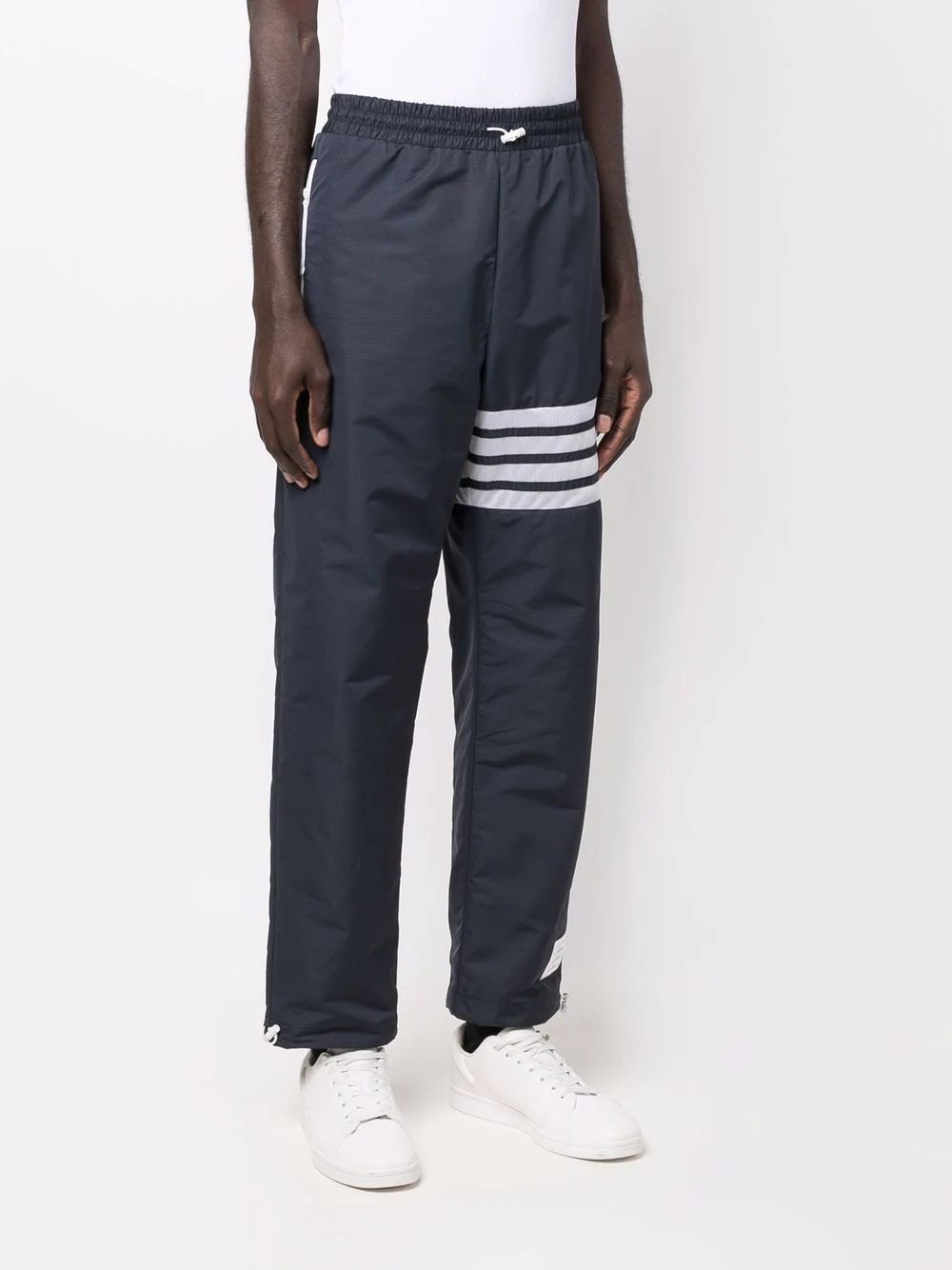 4-bar stripe track pants - 3