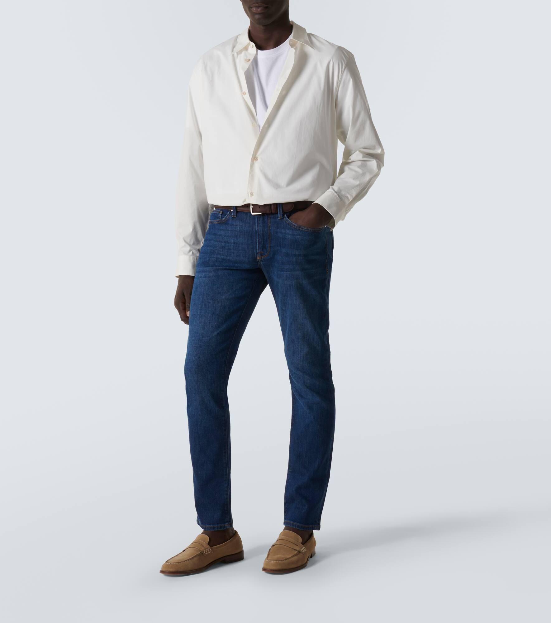 L'Homme mid-rise slim jeans - 2
