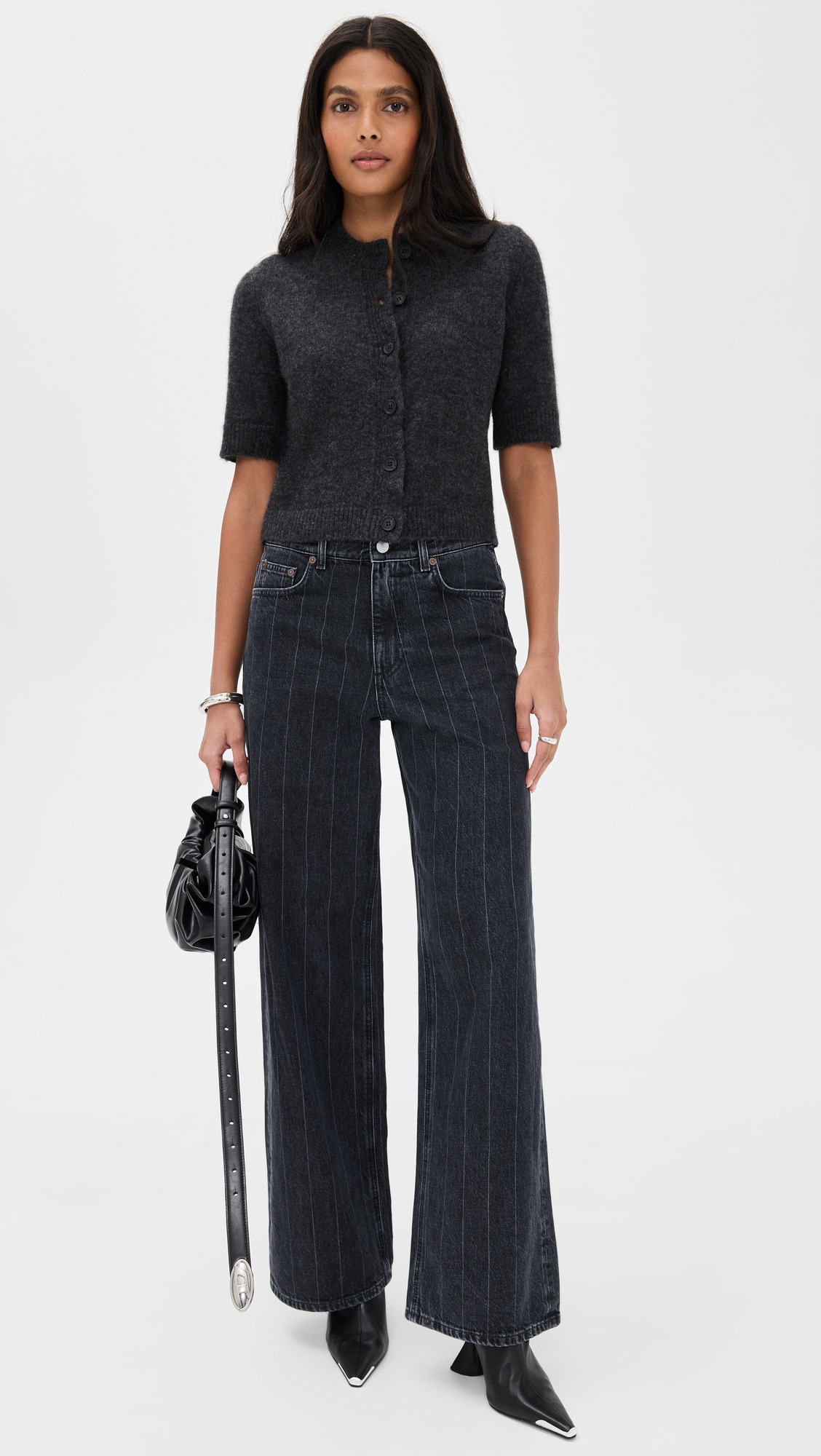 Brushed Cardigan Top - 4