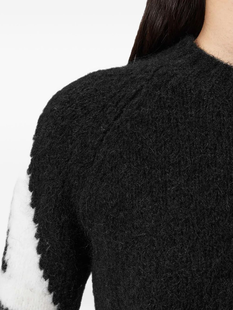 Sylvie long-sleeve graphic sweater 7