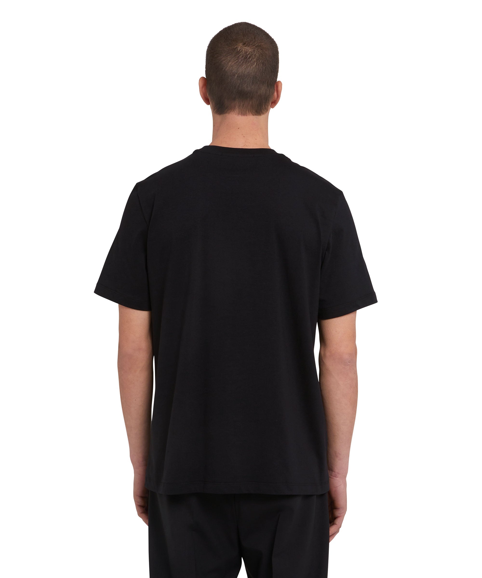 T-Shirt with brushstroke logo - 3
