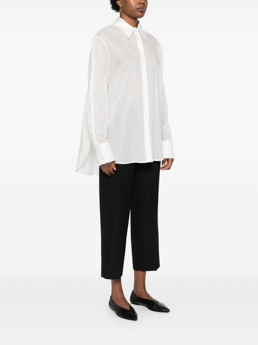 long-sleeve cotton shirt - 3