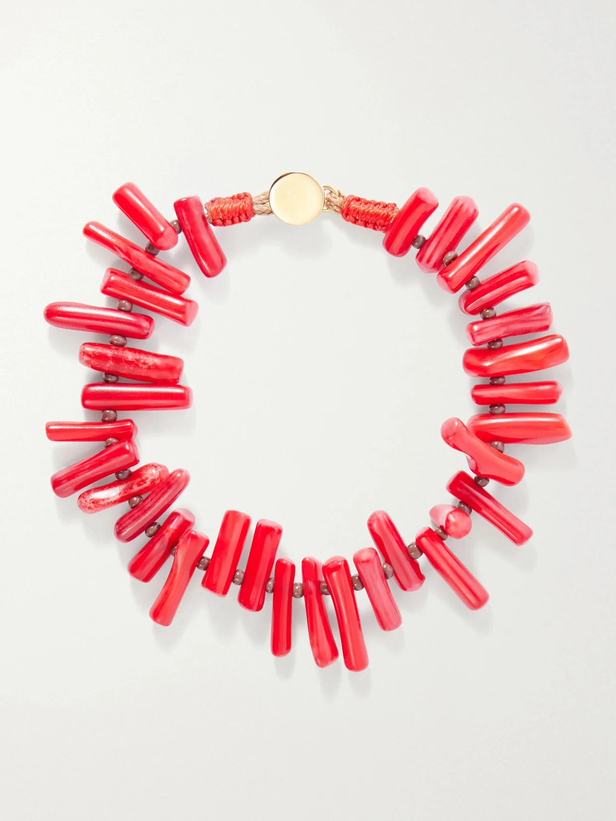 The Coral Branch Beaded Bracelet - 1
