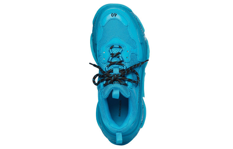 Balenciaga Triple S Sneakers 'Clear Sole Blue' 541624W2GA14810 - 3