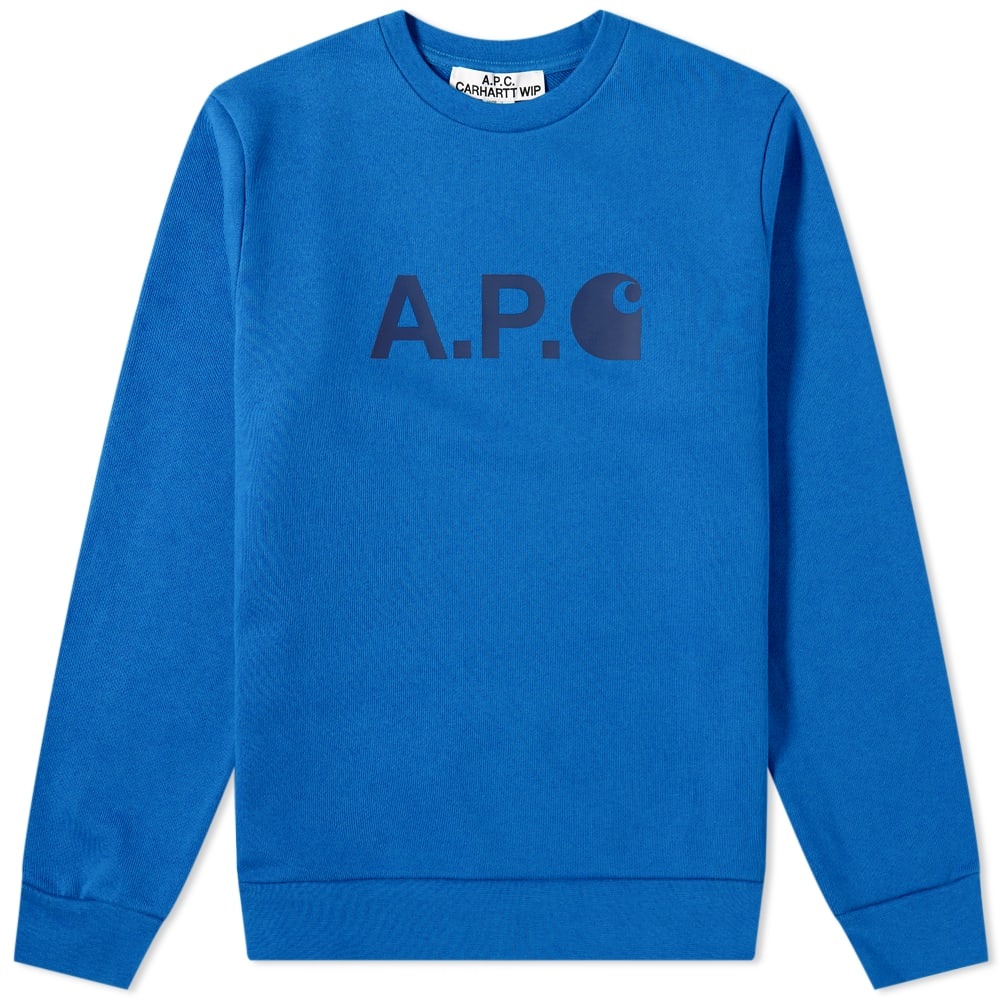 A.P.C. x Carhartt WIP Ice Logo Sweat - 1