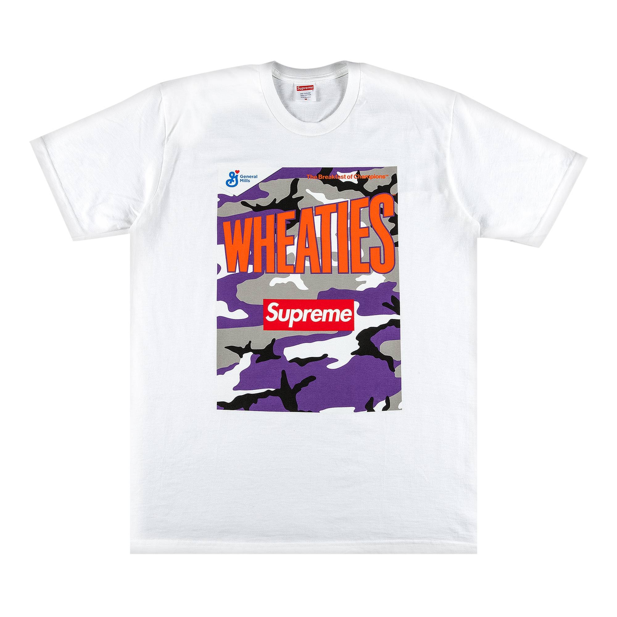 Supreme x Wheaties Tee 'White' - 1