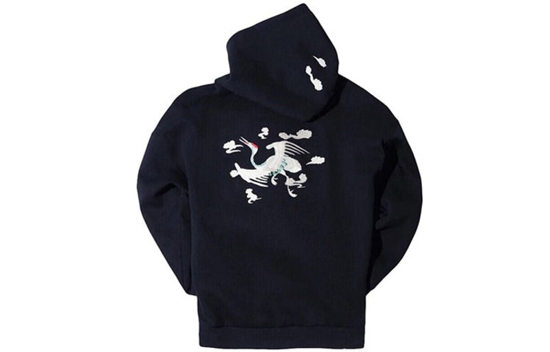 Li-Ning Li-Ning New York Fashion Week China Show Hoodie 'White Crane In The Cloud' AWDN993-1 outlook