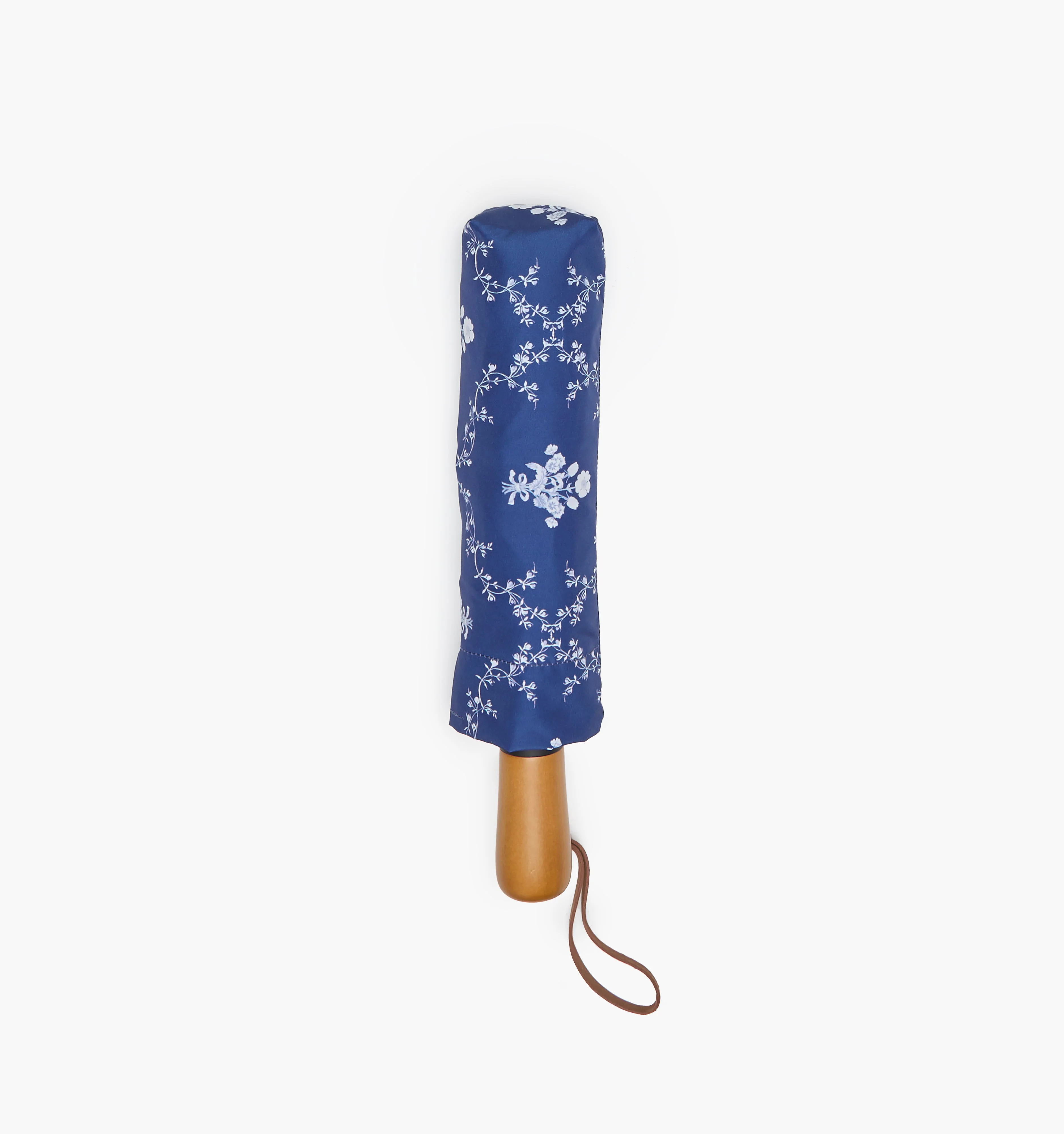 The Umbrella - Navy Trellis - 1