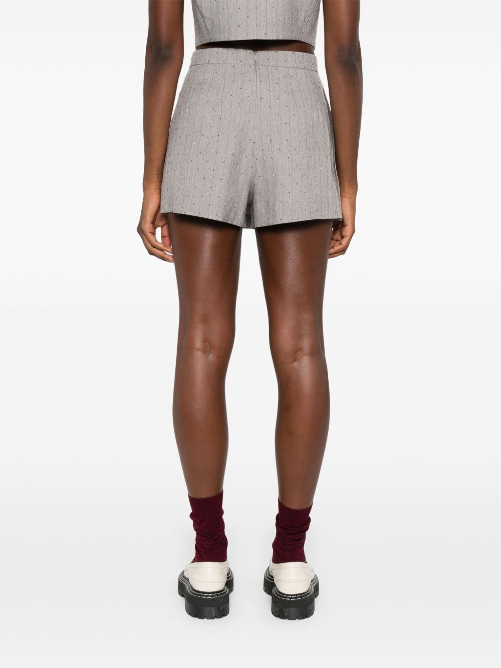 pinstriped skorts - 4