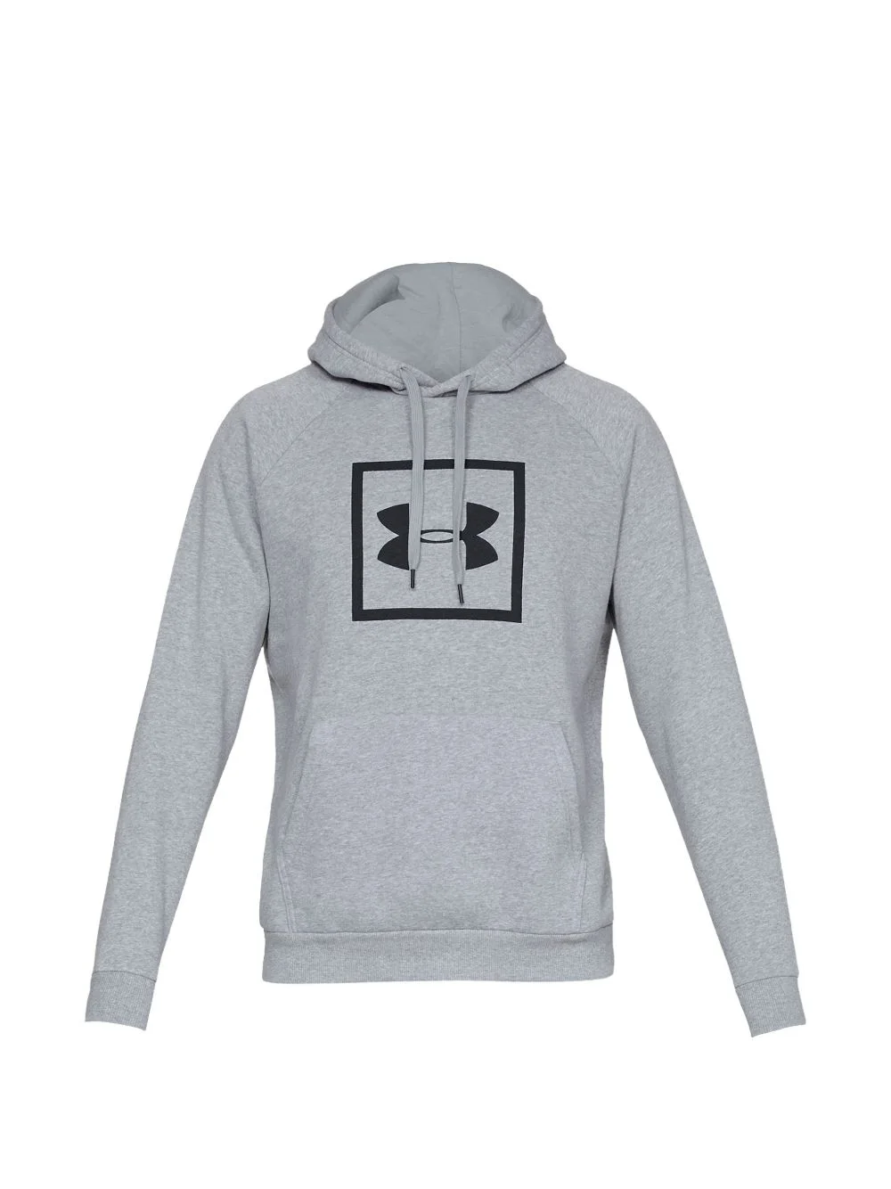 logo-print hoodie - 1
