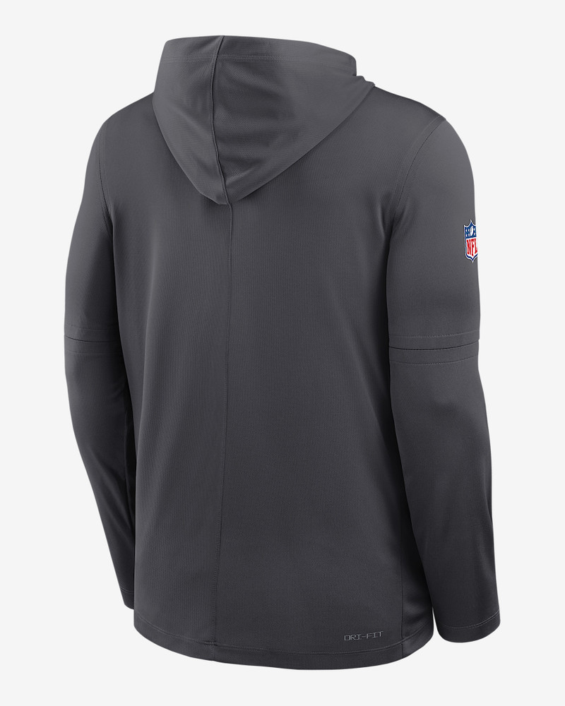 Nike Green Bay Packers Pure Fury Sideline Men's Nike Dri-FIT NFL Long-Sleeve Hooded Top outlook