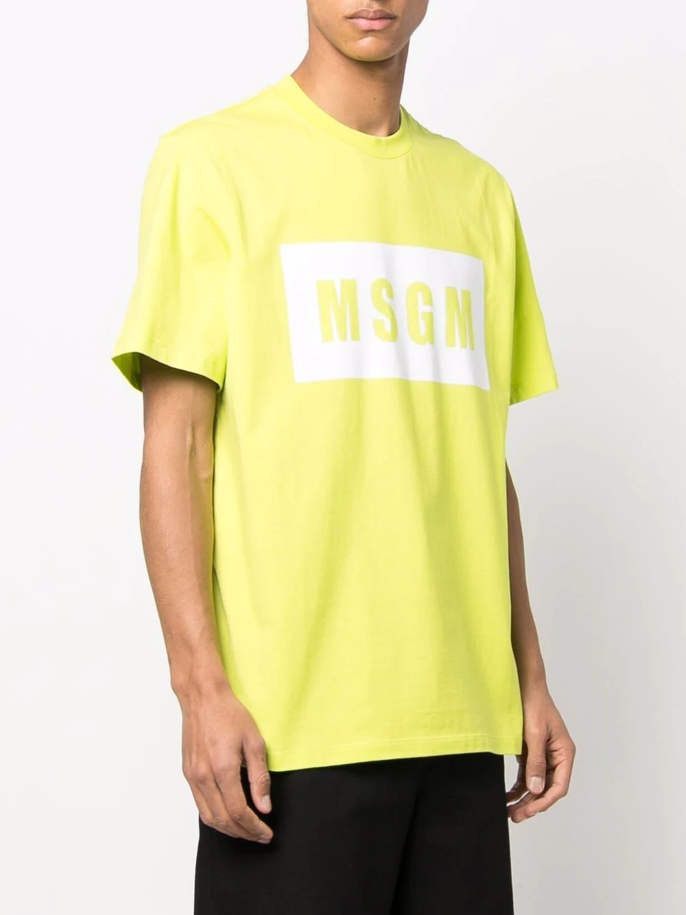 box logo-print short-sleeve T-shirt - 3