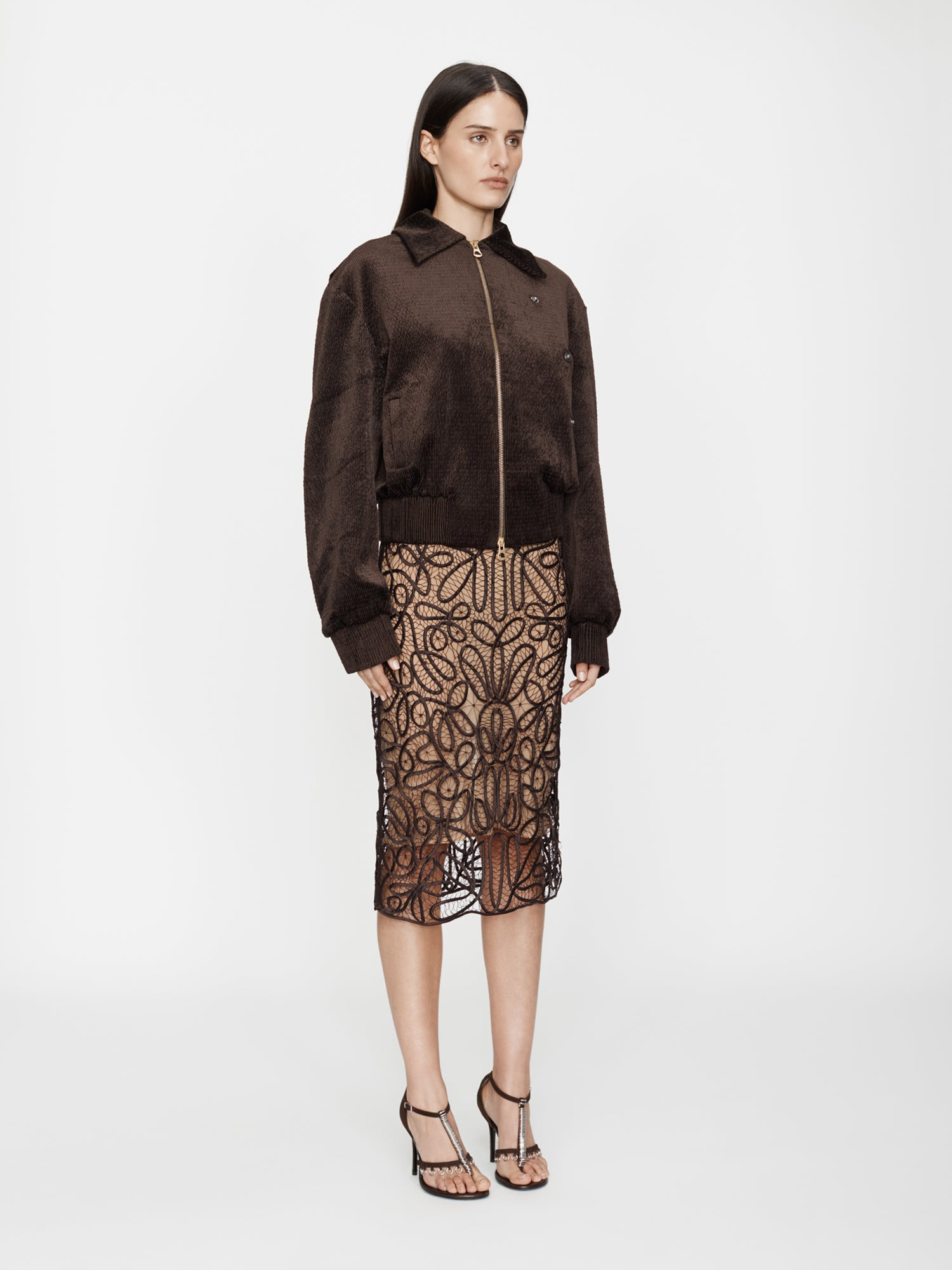 Lapped Flight Corduroy Bomber Jacket - 4