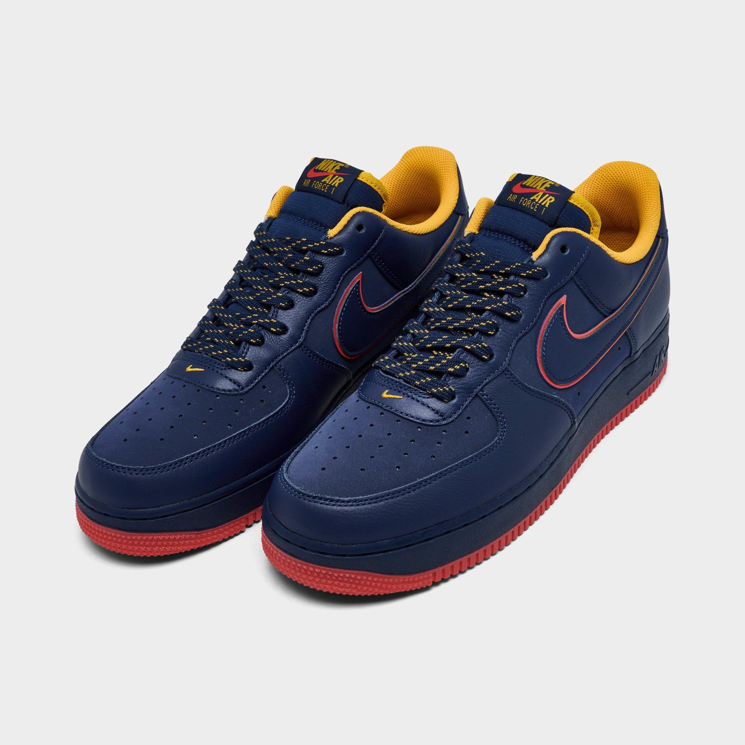 MEN'S NIKE AIR FORCE 1 LOW SE RETRO PACK CASUAL SHOES - 2