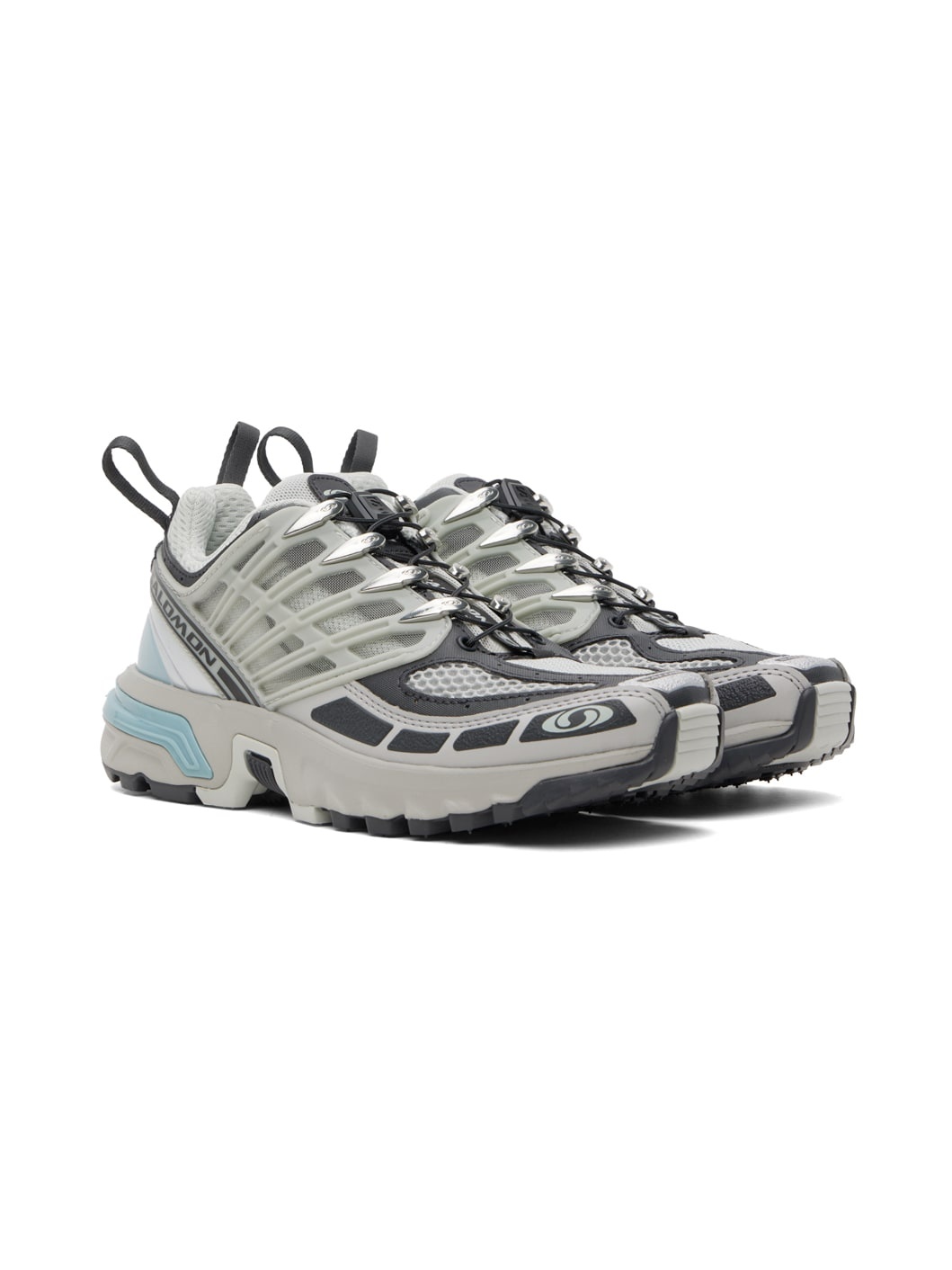 Gray & Blue ACS Pro Sneakers - 4