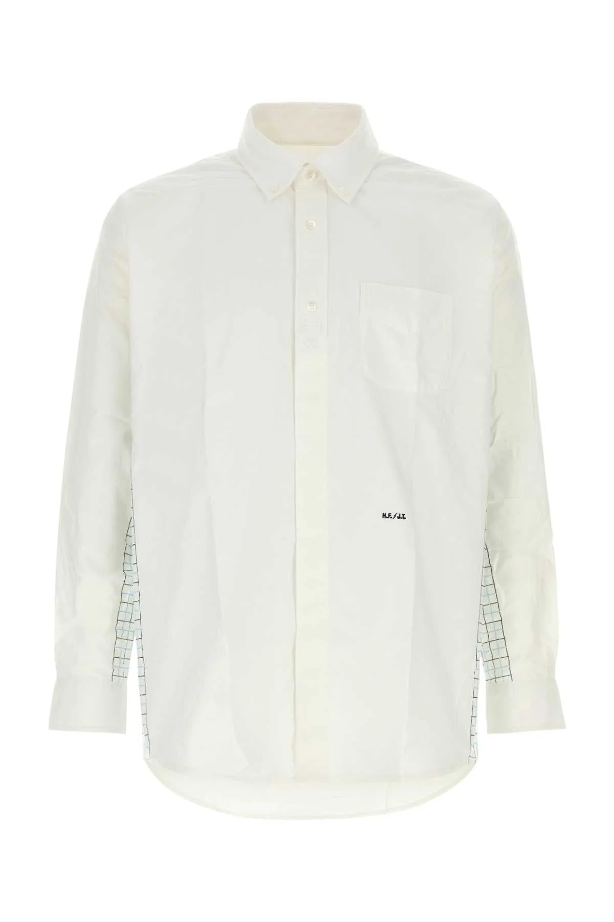 A.P.C. Men White Oxford A.P.C. X Frgmt Shirt - 1