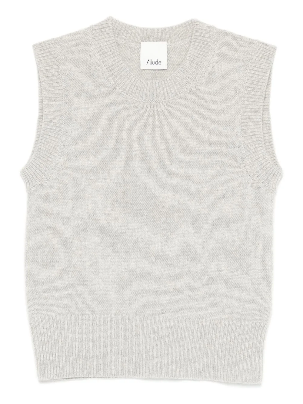 sleeveless knitted top - 1