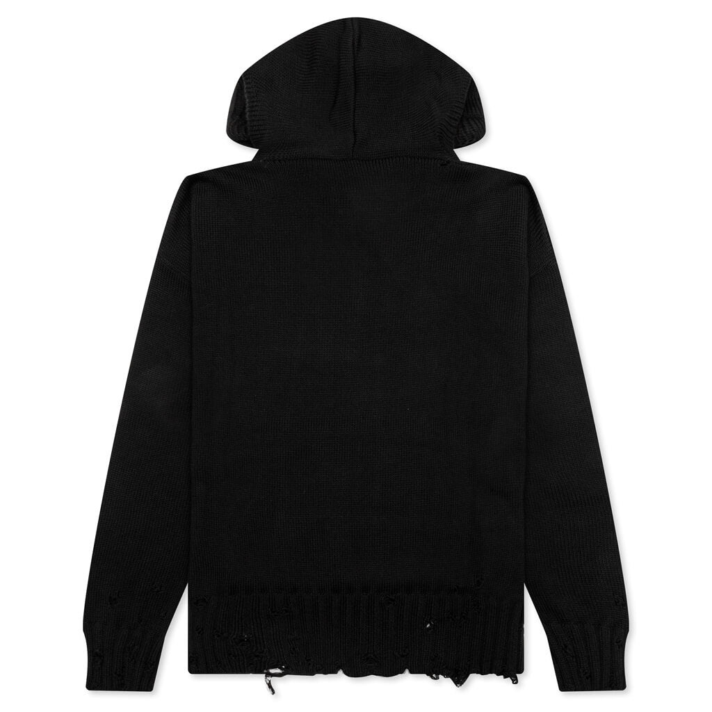 ROUNDNECK SWEATER - BLACK - 2