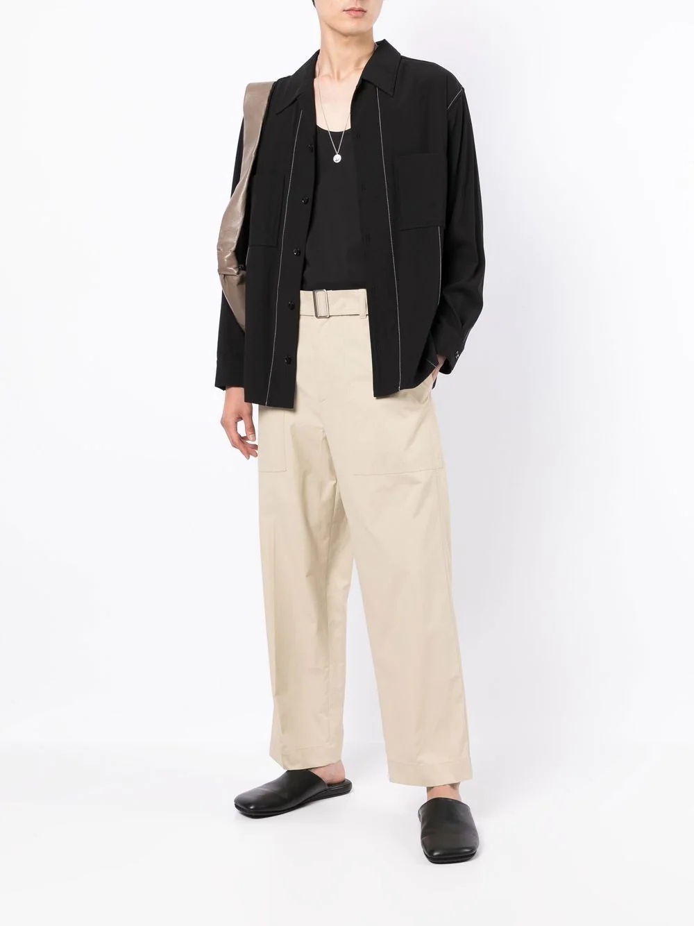 straight-leg trousers - 2