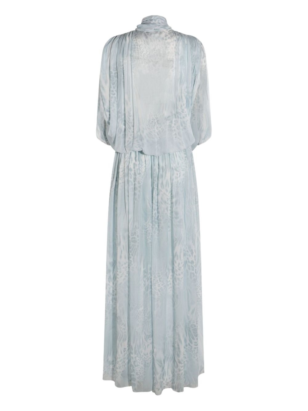 printed chiffon dress - 2